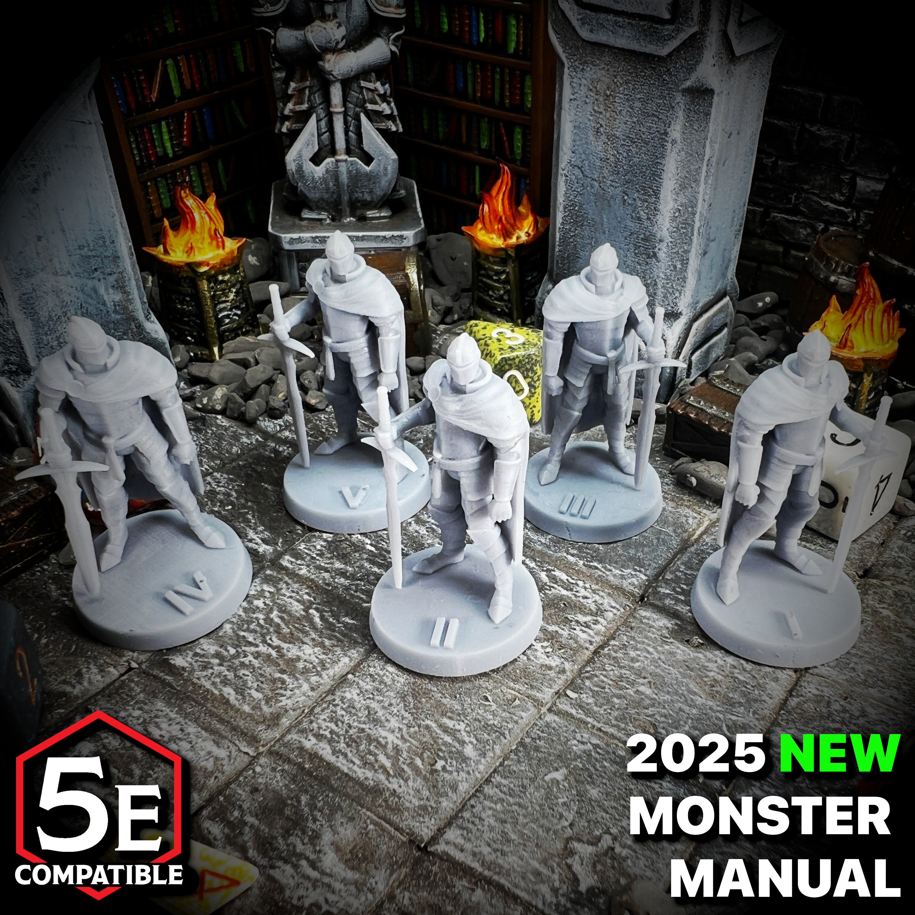 The highest quality, reasonably priced 28mm scale Warrior Commander miniatures for Dungeons & Dragons, Pathfinder, GURPS, and other TTRPGS!