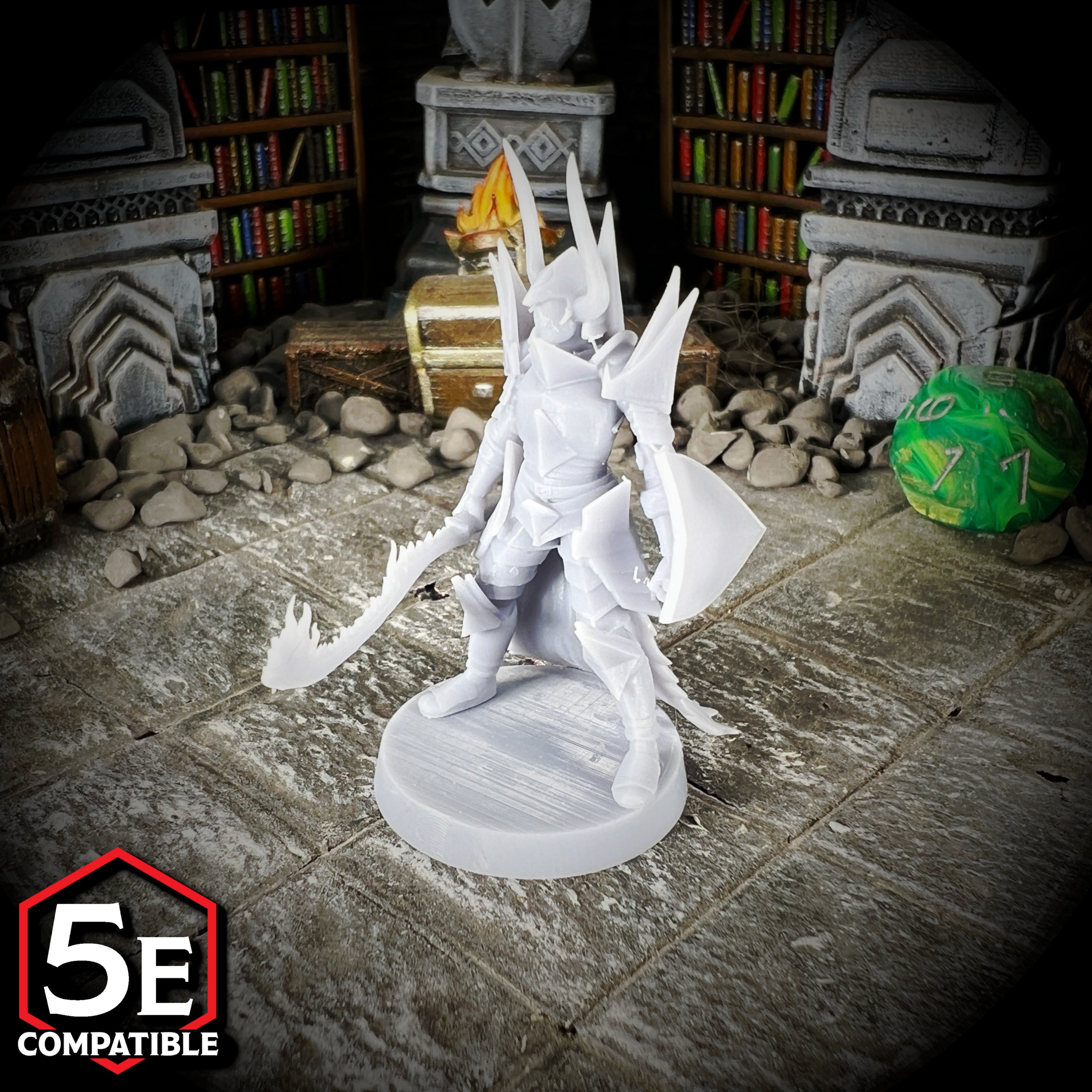 The highest quality, reasonably priced 28mm scale Wight Lifedrinker miniatures for Dungeons & Dragons, Pathfinder, GURPS, and other TTRPGS!