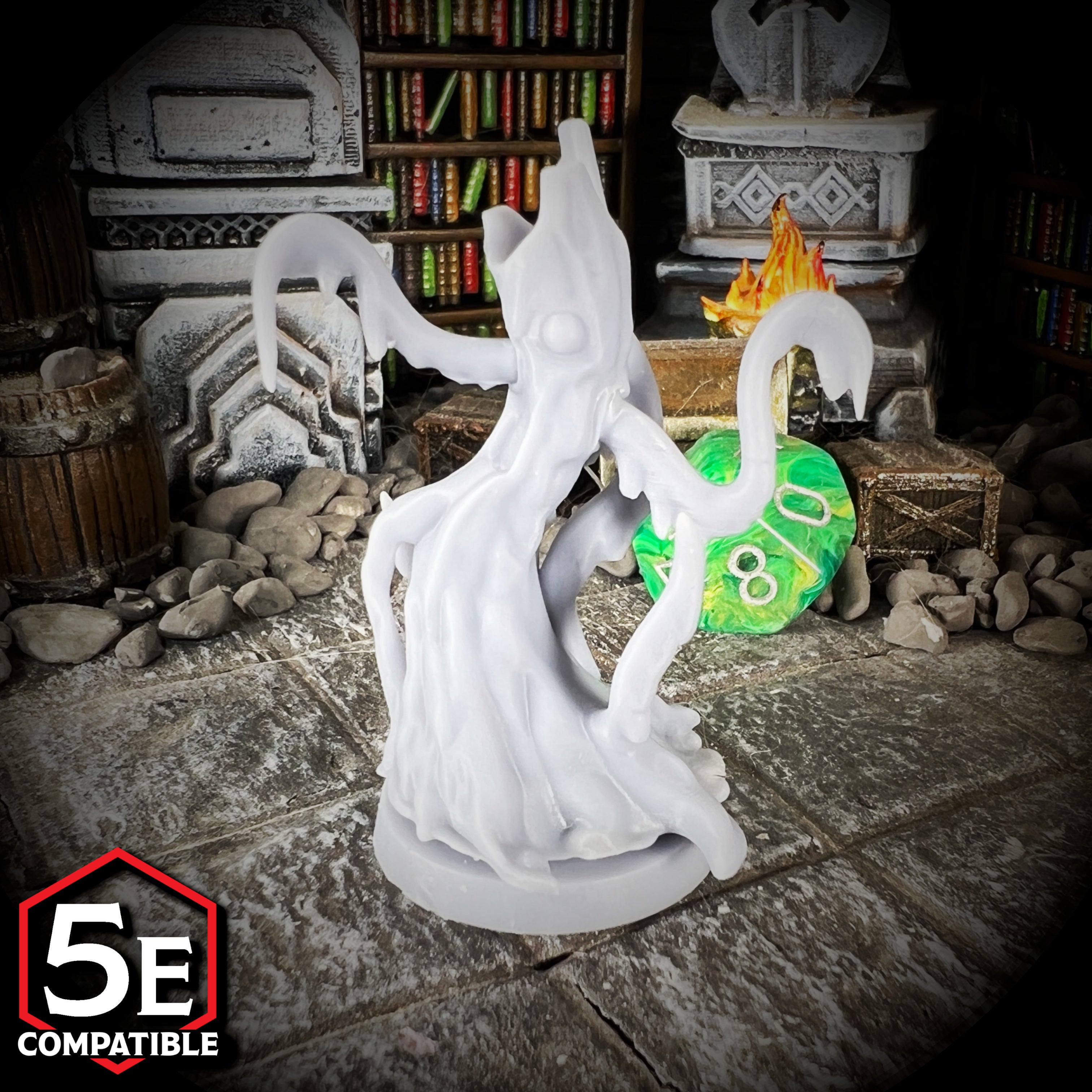 The highest quality, reasonably priced 28mm scale Yochlol miniatures for Dungeons & Dragons, Pathfinder, GURPS, and other TTRPGS!