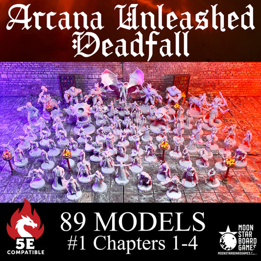 Arcana Unleashed : Deadfall - Pt1 - 89pc - COMPLETE ADVENTURE