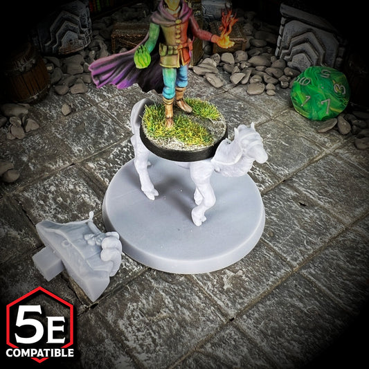 The highest quality 🎯, reasonably priced 💅🏾 Camel Transformer Mount miniatures for Dungeons & Dragons, Pathfinder, GURPS, and other TTRPGS 🧙‍♂️🧟‍♀️🧜🏽‍♀️🧛🏽‍♂️!