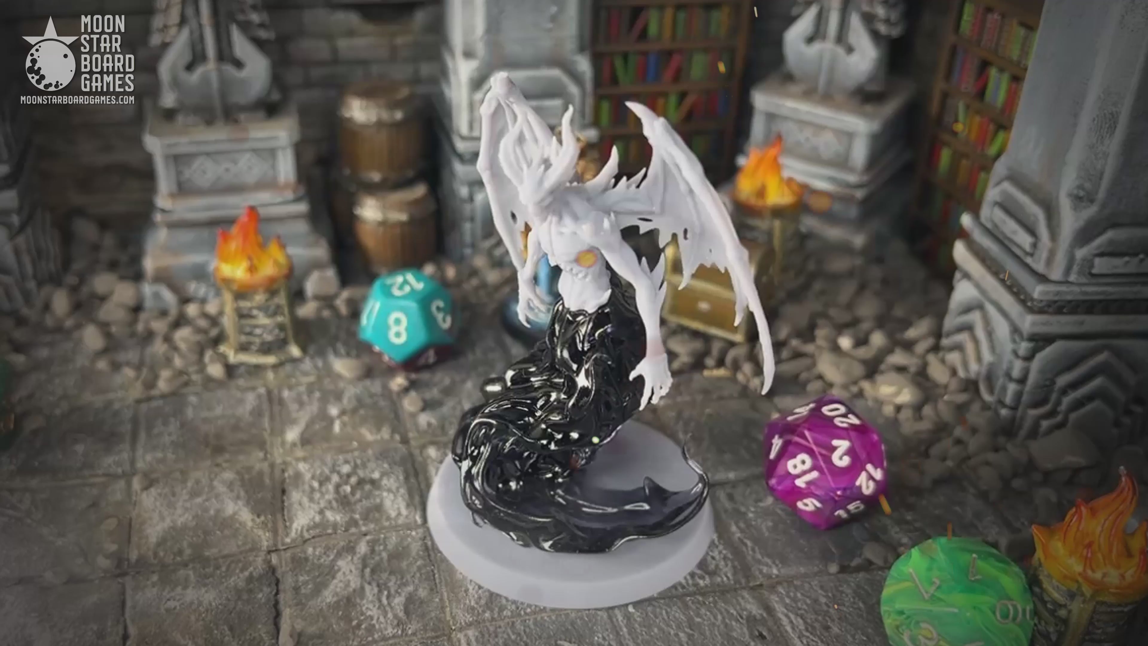 Shadow Demon - 28mm 32mm DND Miniatures D&D Minis Dungeons and Dragons