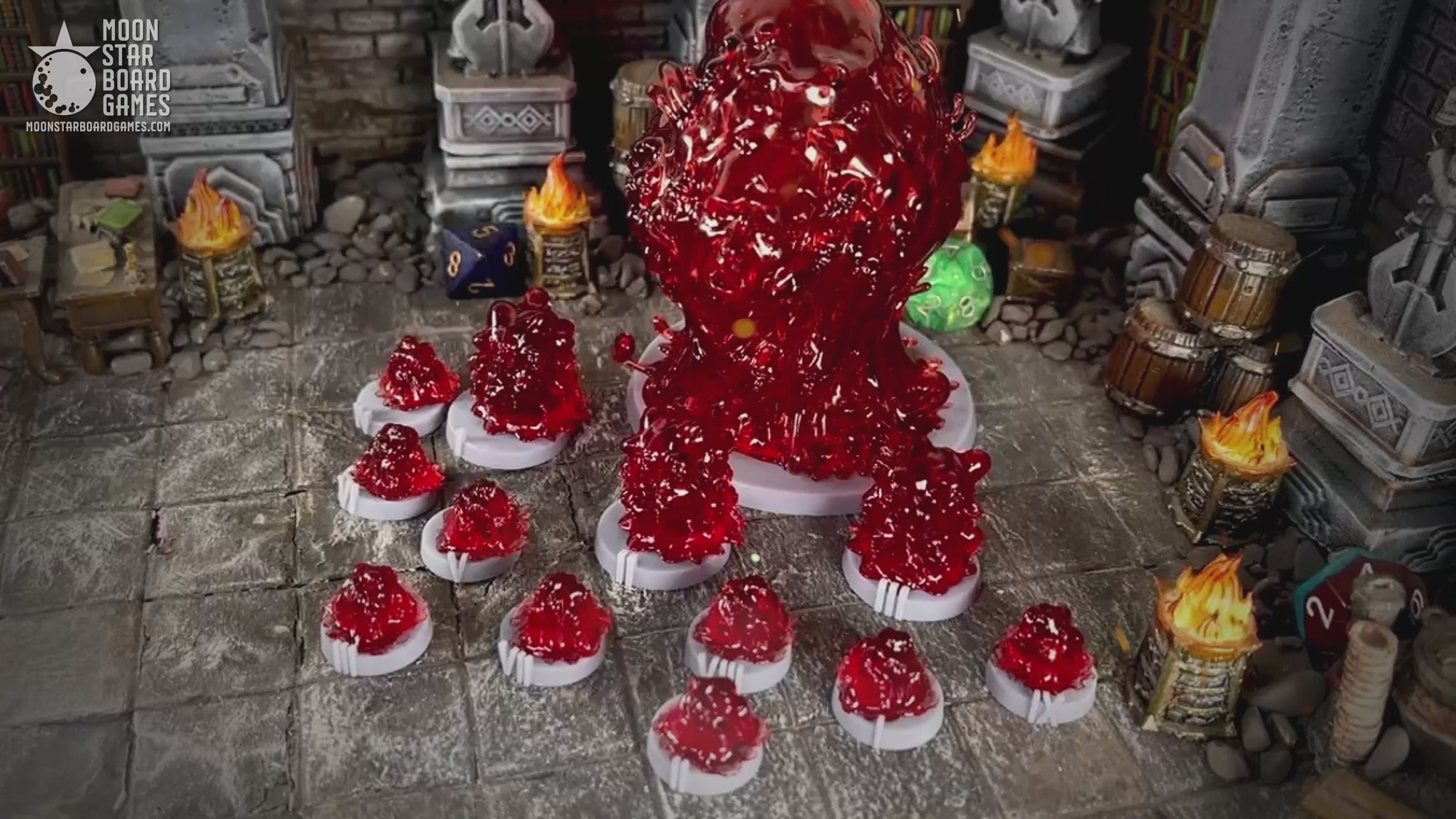 Oblex Infestation - 13pcs - 28mm 32mm DND Miniatures D&D Minis Dungeons and Dragons