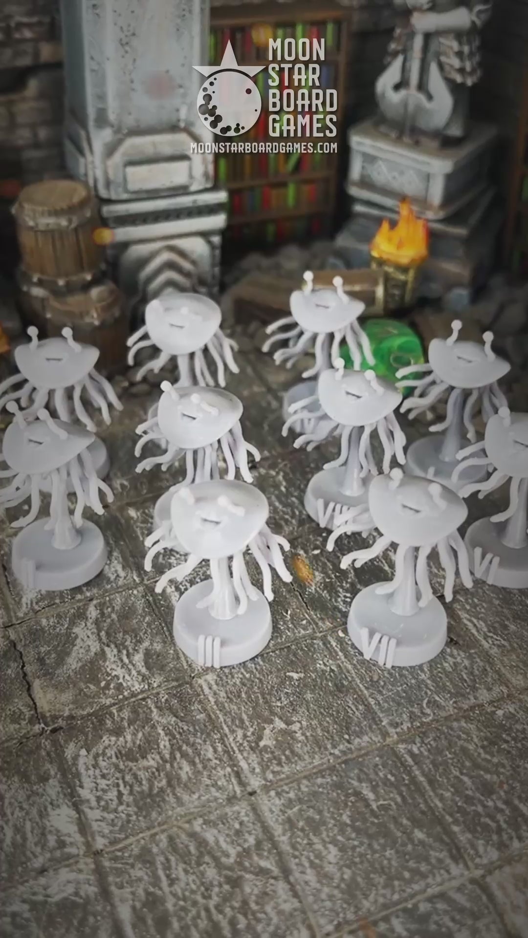 Flumph - 10pcs - 28mm 32mm DND Miniatures D&D Minis Dungeons and Dragons