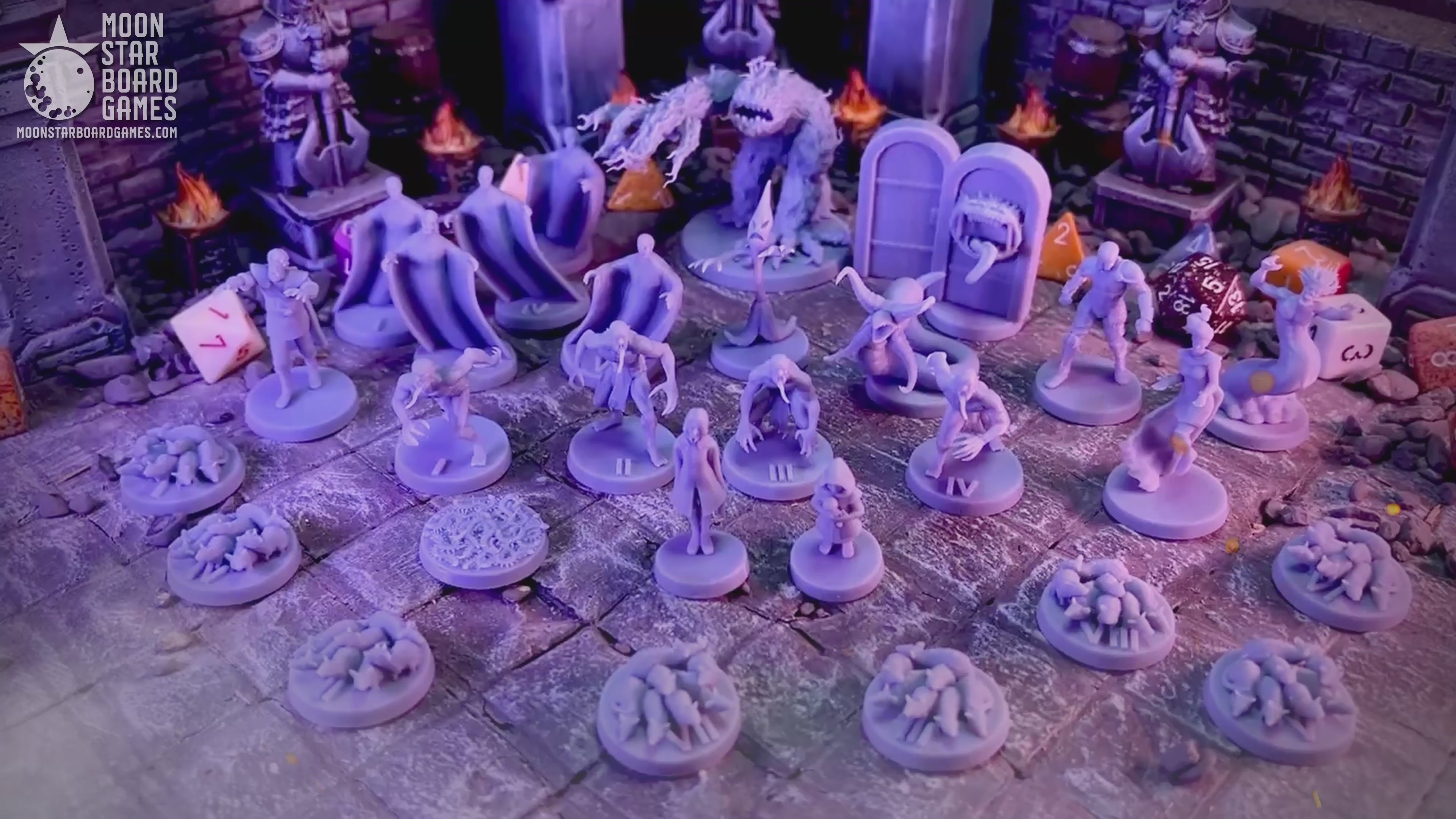 Curse of Stradh Death House - 29pc - COMPLETE ADVENTURE PACK