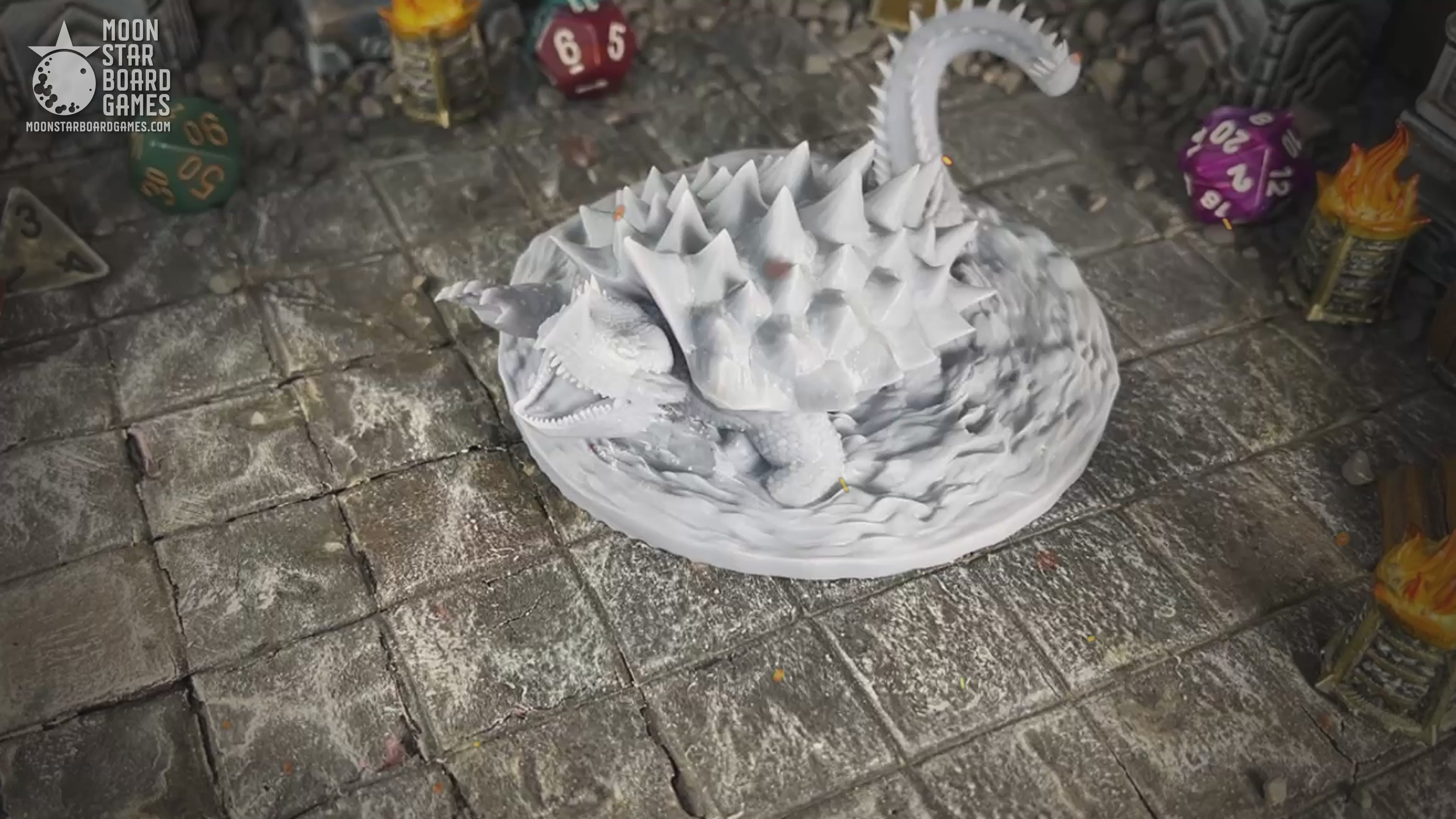 Dragon Turtle - 28mm 32mm DND Miniatures D&D Minis Dungeons and Dragons
