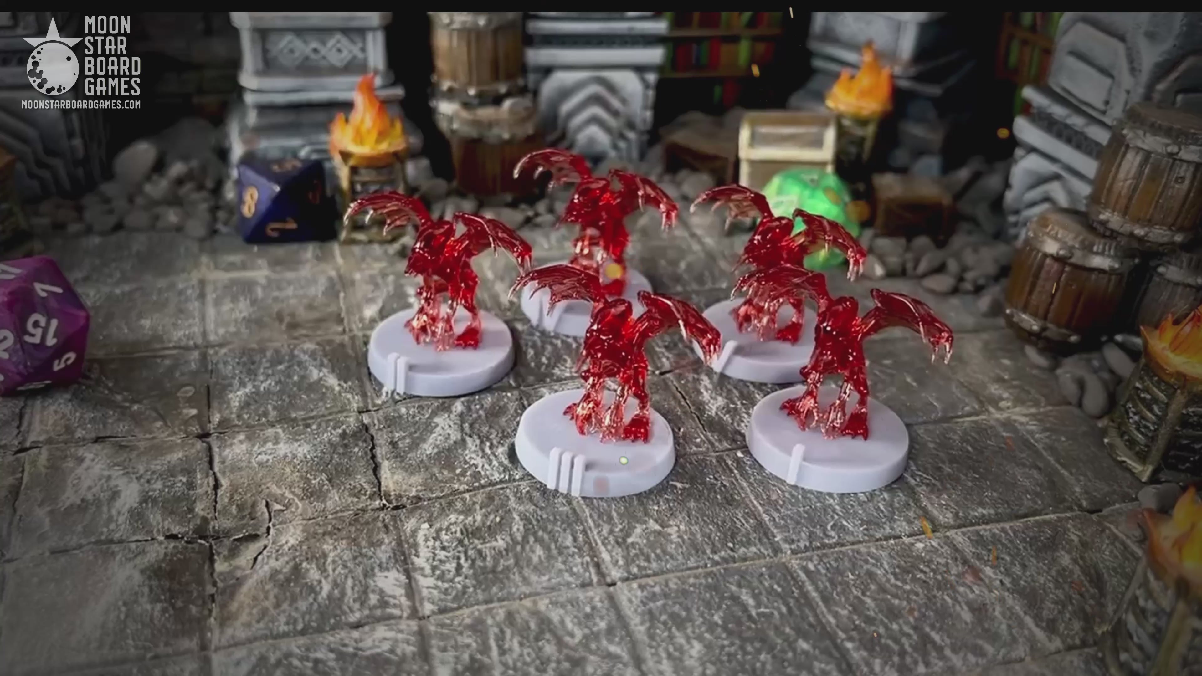 Magma Mephit - 28mm 32mm DND Miniatures D&D Minis Dungeons and Dragons