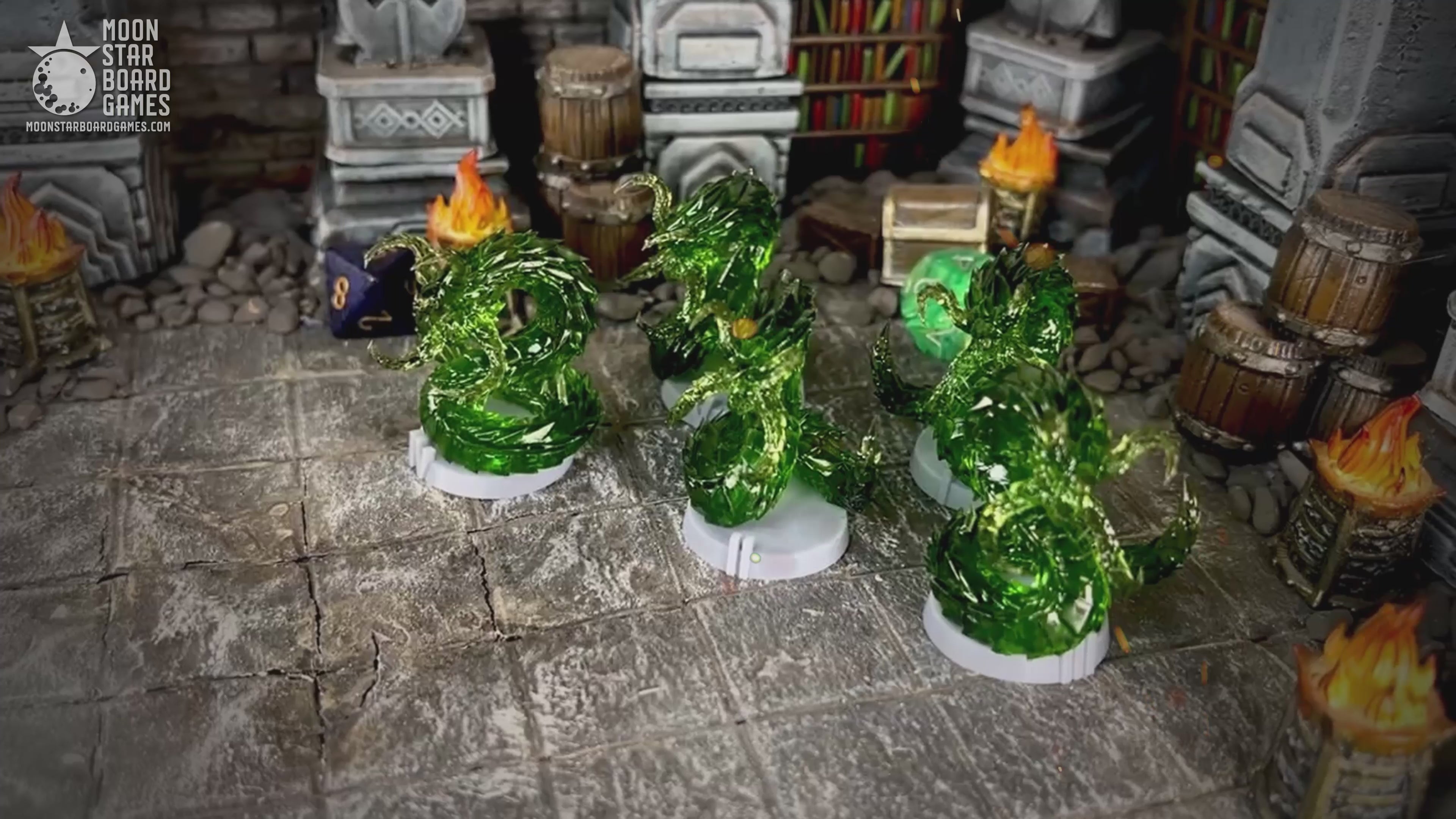 Crystal Grick - 28mm 32mm DND Miniatures D&D Minis Dungeons and Dragons